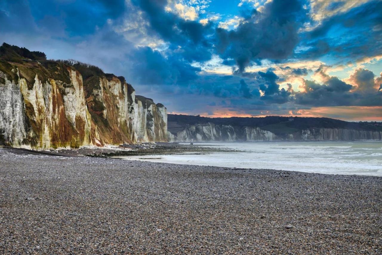 Avec Jardinet Sans Vis A Vis Plein Centre Ville Au Rdc 350M De La Plage Dieppe Buitenkant foto
